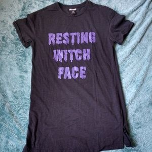 witch t shirt dress
